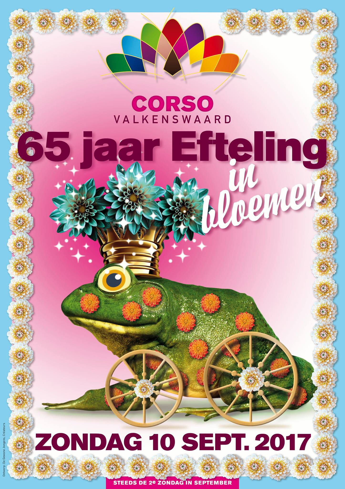 CorsoNetwerk / Corso Valkenswaard 2017: 65 jaar Efteling in bloemen
